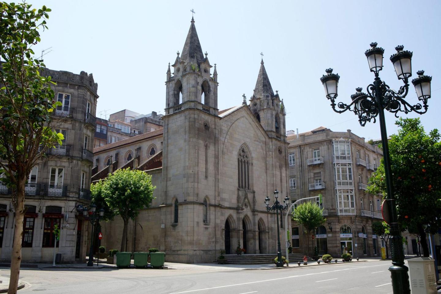Apartamento Centro Albamar Vigo Exterior foto